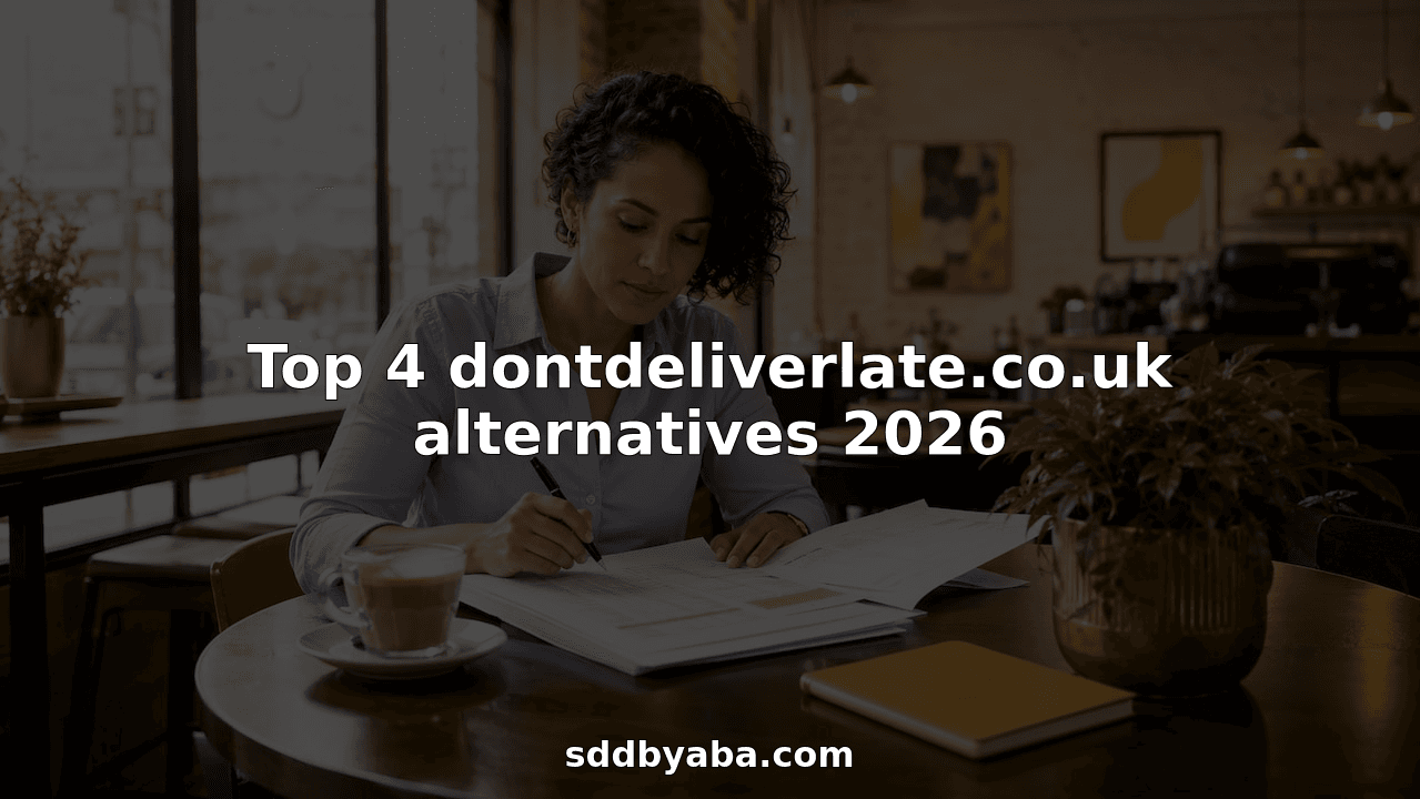 Top 4 dontdeliverlate.co.uk alternatives 2026