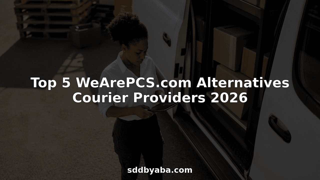 Top 5 WeArePCS.com Alternatives Courier Providers 2026