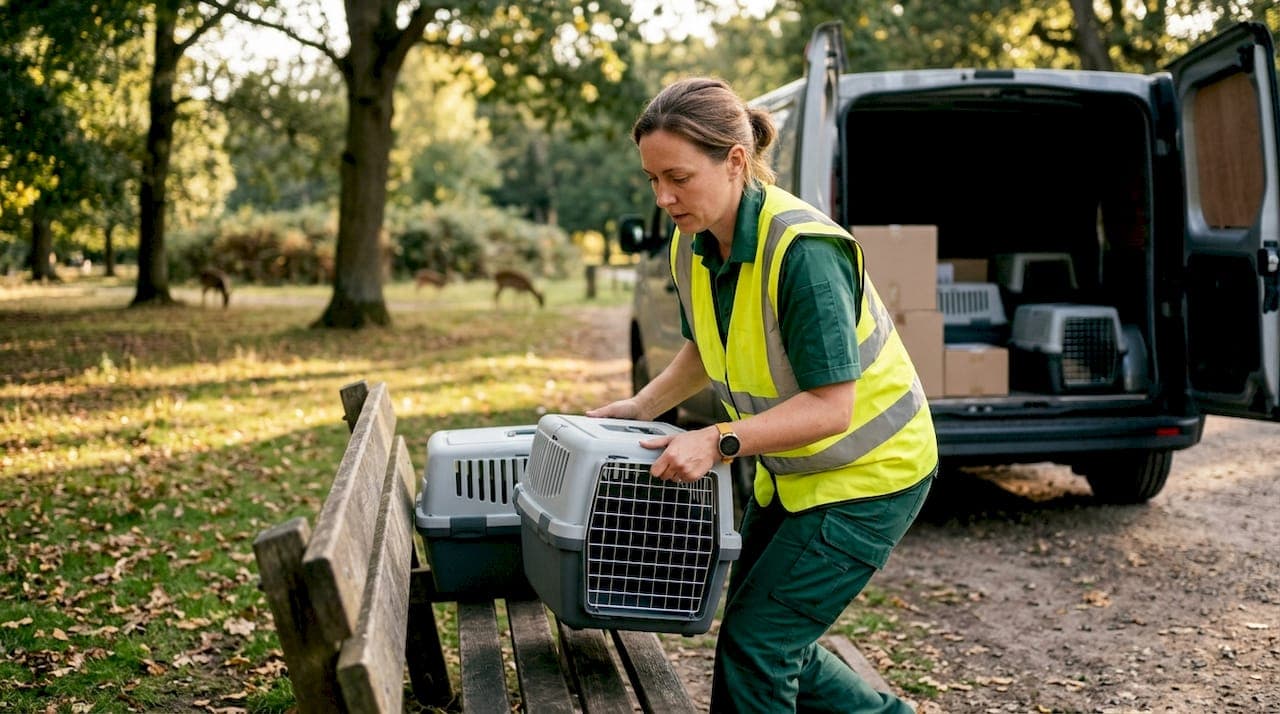 How emergency couriers handle live goods safely