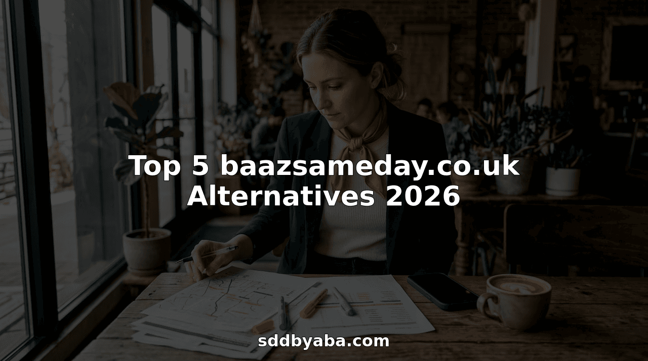 Top 5 baazsameday.co.uk Alternatives 2026