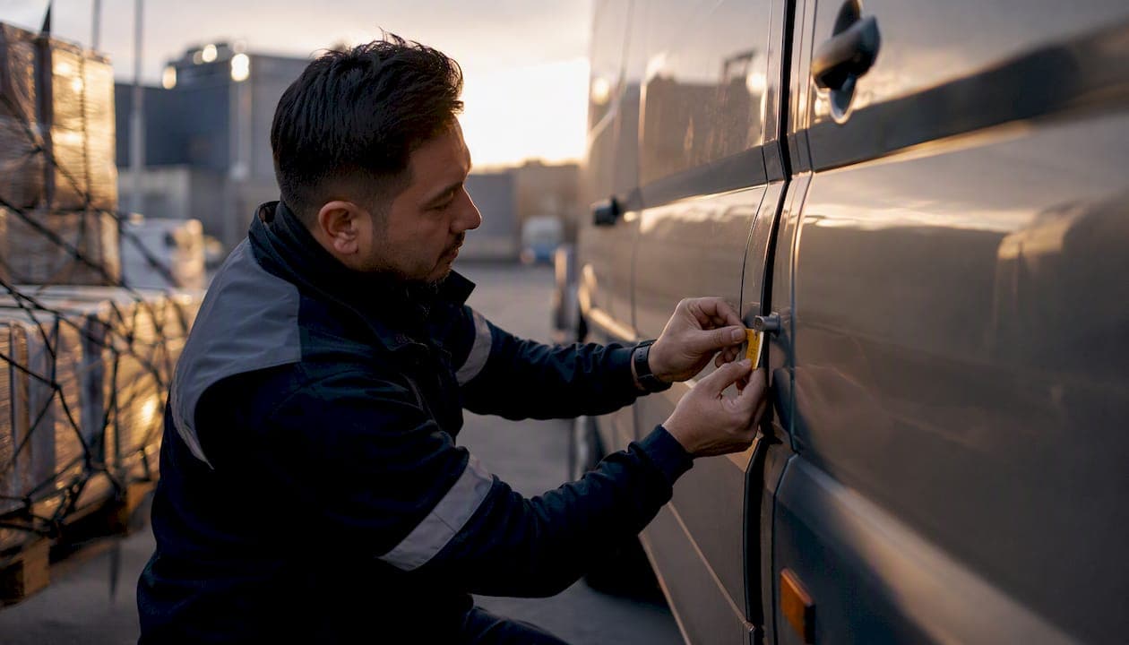 How couriers keep cargo secure during transit